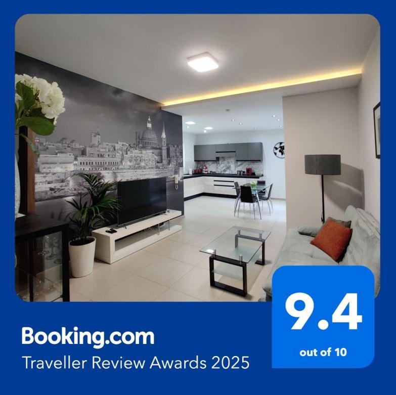 Depiro Point Deluxe - Modern, Designer Apartment 2 Minutes Away From Popular Sliema Seafront Luaran gambar